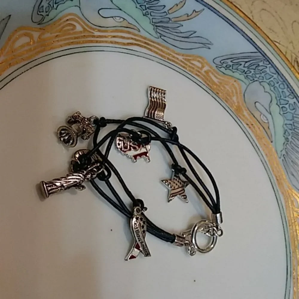 God bless America bracelet